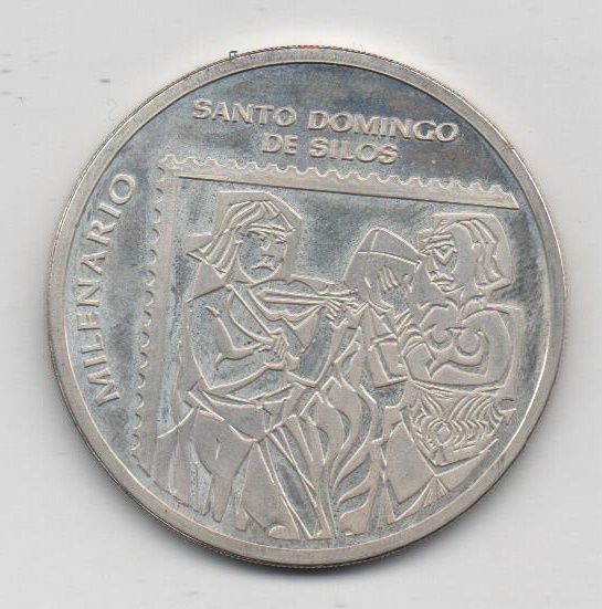 ESPAÑA- MEDALLA DE PLATA -SANTO DOMINGO DE SILOS